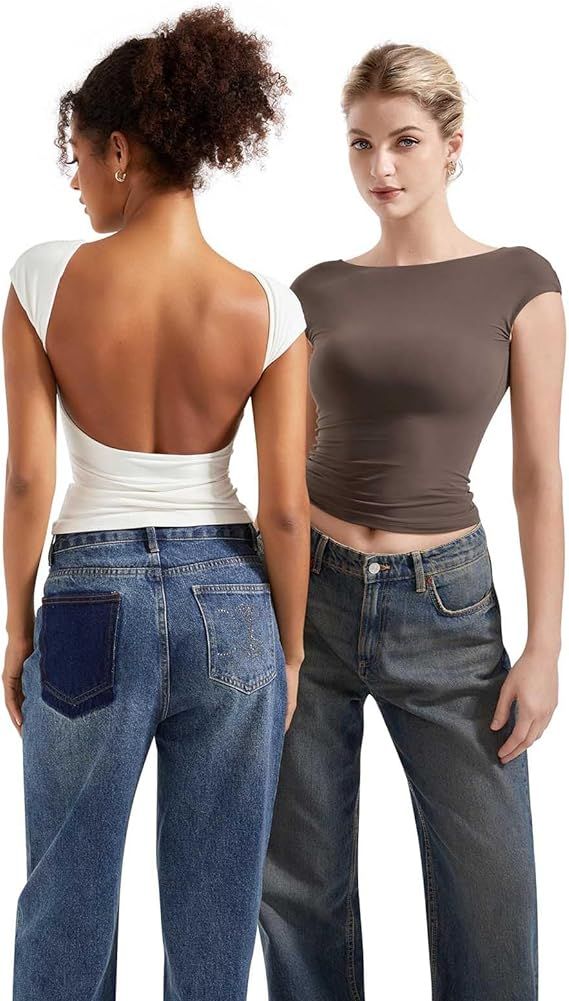 Stylish collection of affordable fashion tops featuring versatile designs and flattering fits