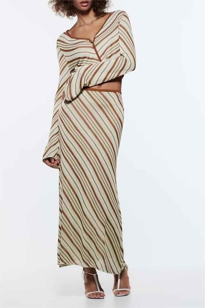 Women Clothing Gentle V neck Slim Fit Long Sleeve Knitwear High Waist Sheath Skirt Set