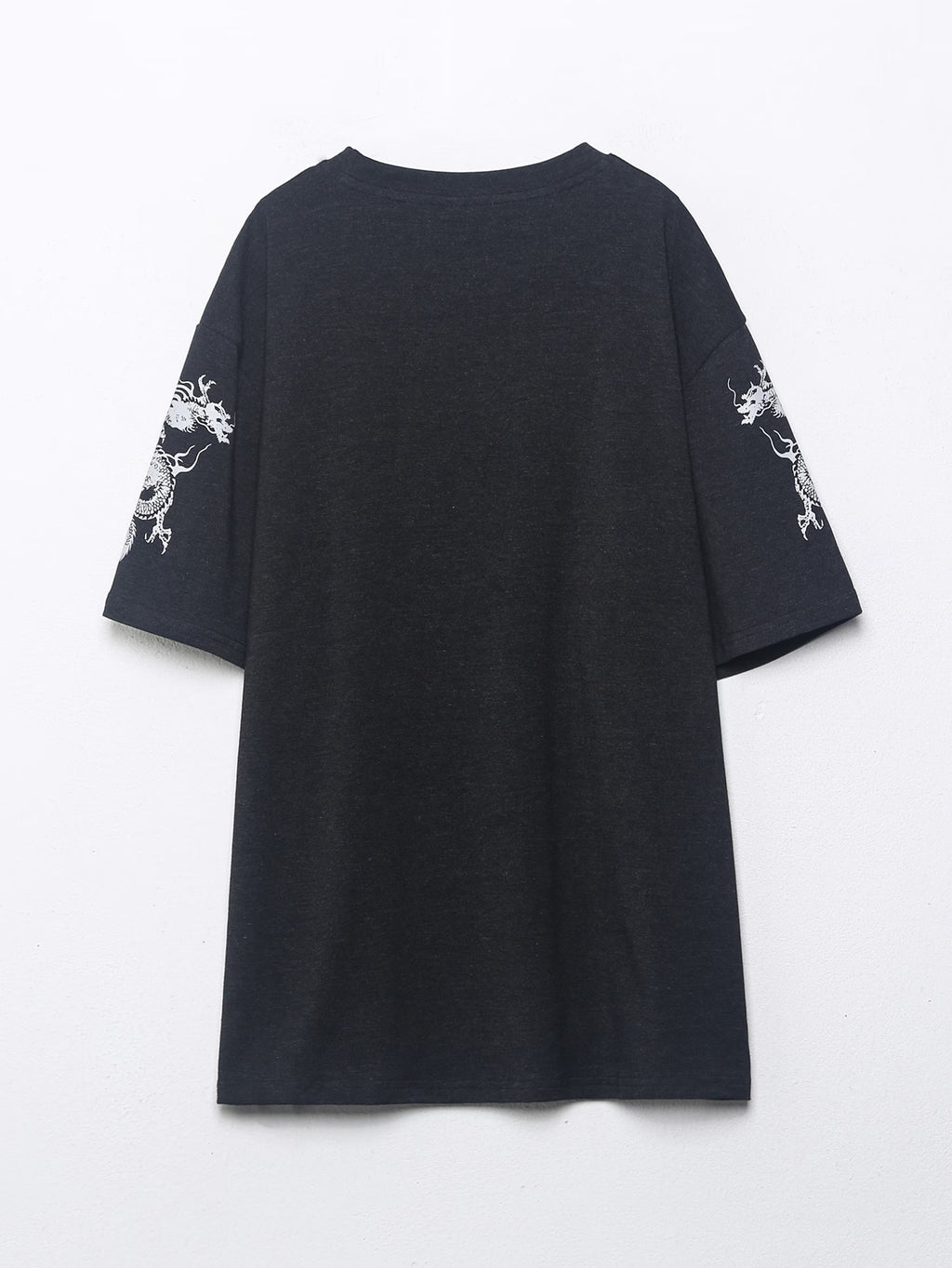 Spring Summer Women Clothing Loose All Match Animal Print Washed Effect Long Sleeve Top - ALZO