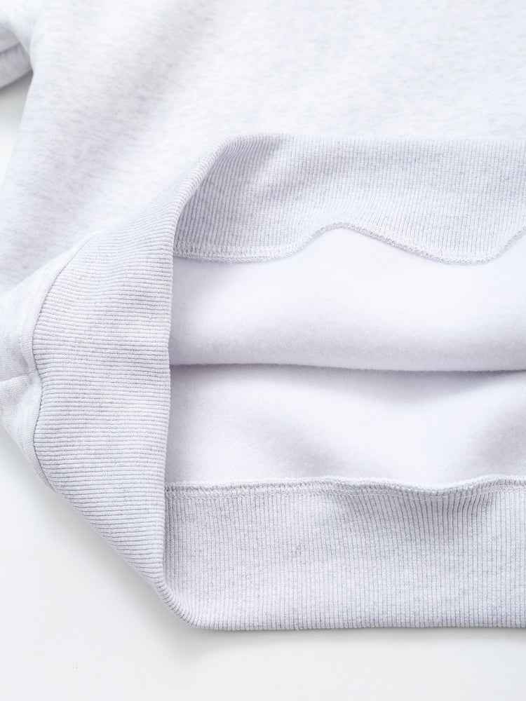 Spring Women Embroidered Flannel round Neck Sweatshirt for Women