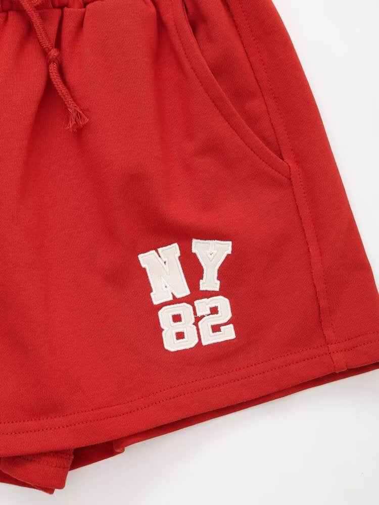 Summer Women Clothing Flannel Sweatshirt Casual Shorts Sets