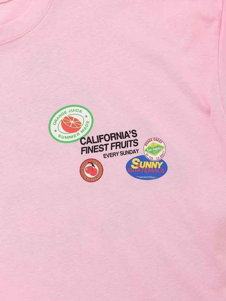 Women Clothing Autumn Crew Neck Casual All Match Stickers Printed Printed T shirt