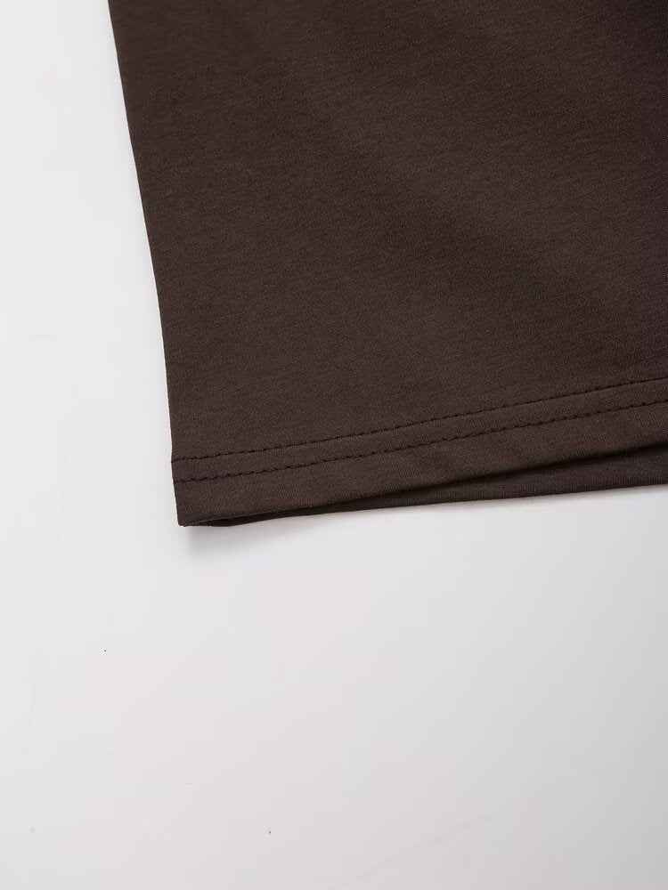 Fall Women Clothing Stylish Simple Casual College T shirt