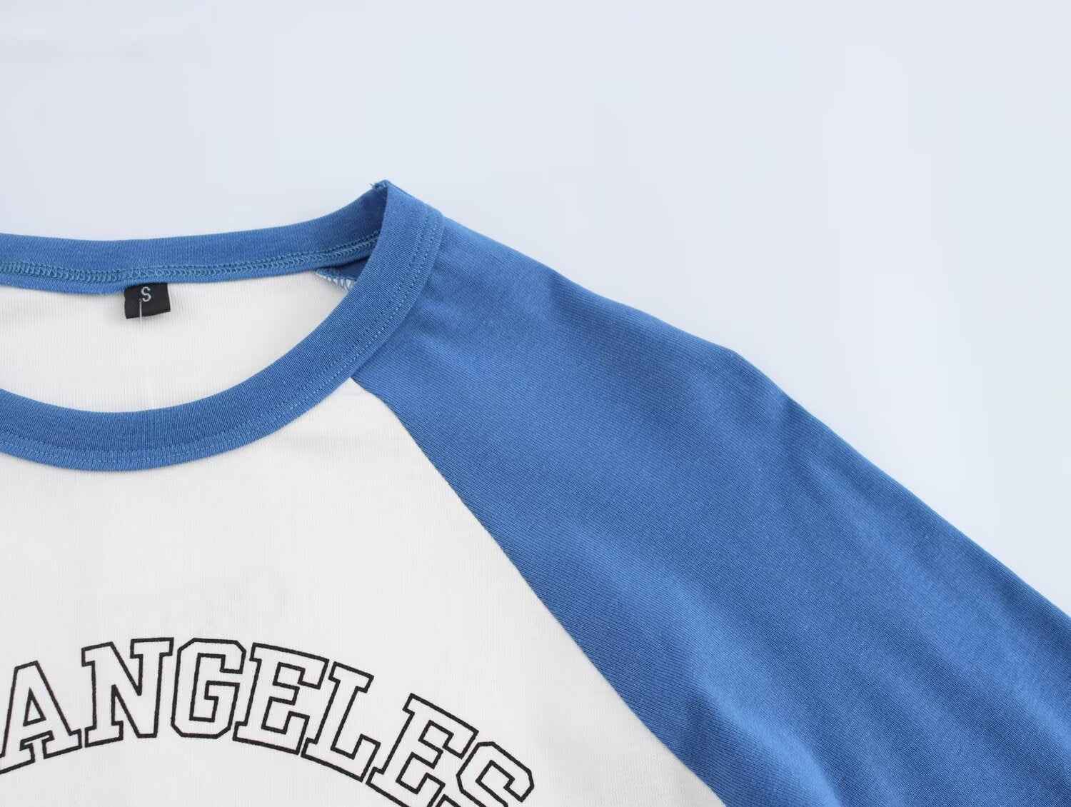 Casual Sexy Letter Graphic Printing O neck Short Slimming High Waist Bare Cropped Slim Fit Autumn Top