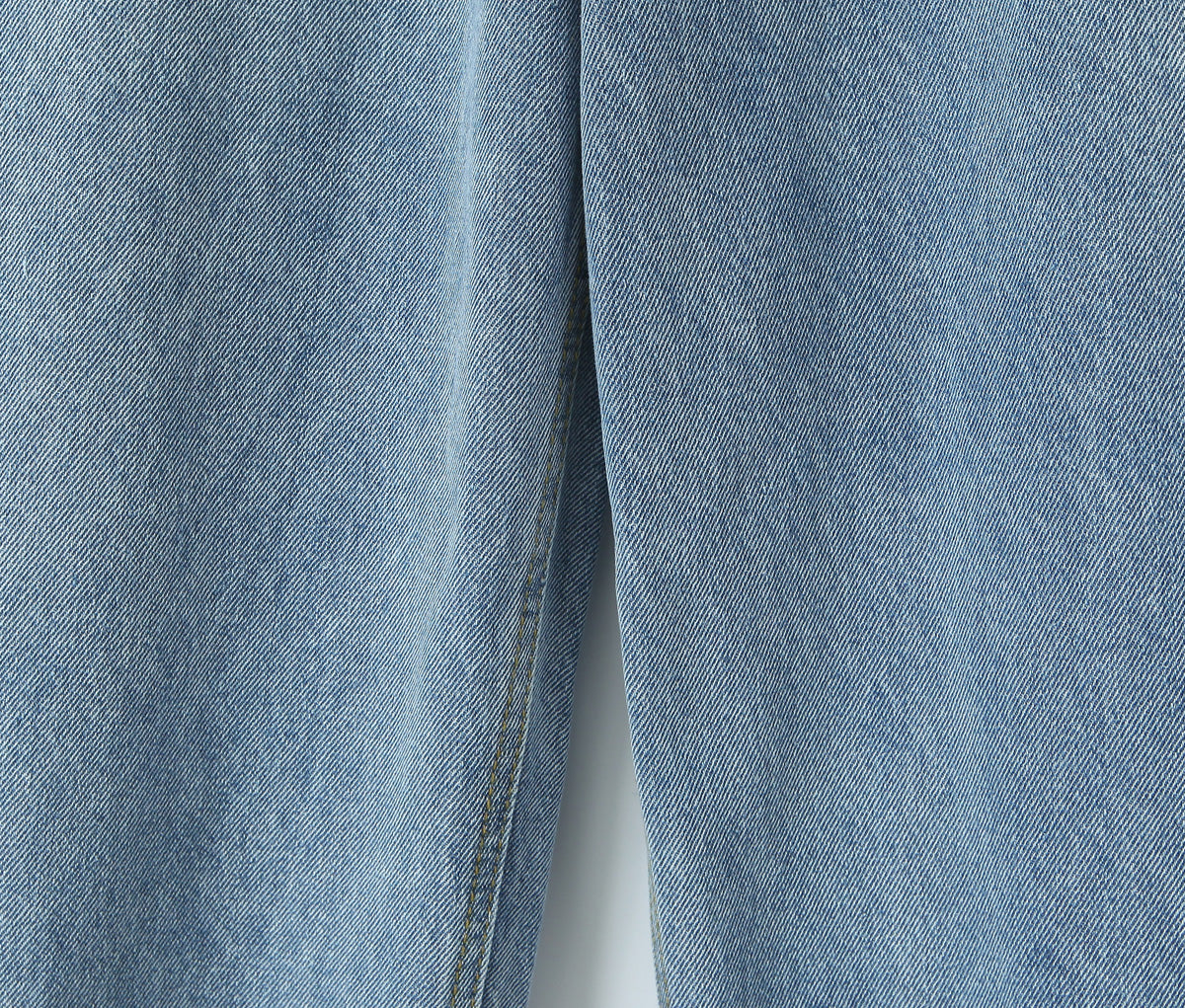 Women Spring Sexy Idle One Breasted Washed Straight Loose Wide Leg Jeans - ALZO
