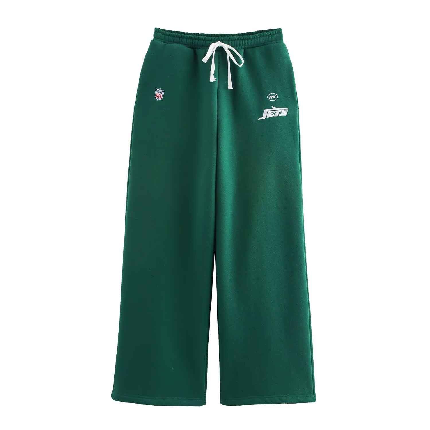 Spring Sweater Loose Casual Wide Leg Pants Sports Niche Pant Sets