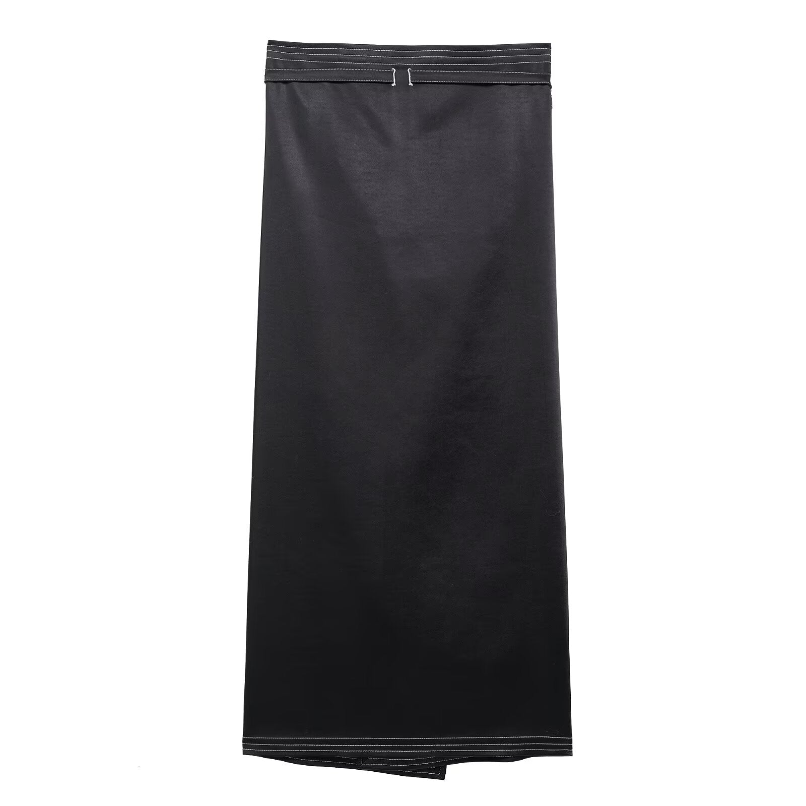 Spring Fashionable Printed Two Sided Sarong Skirt One Piece Skirt - ALZO