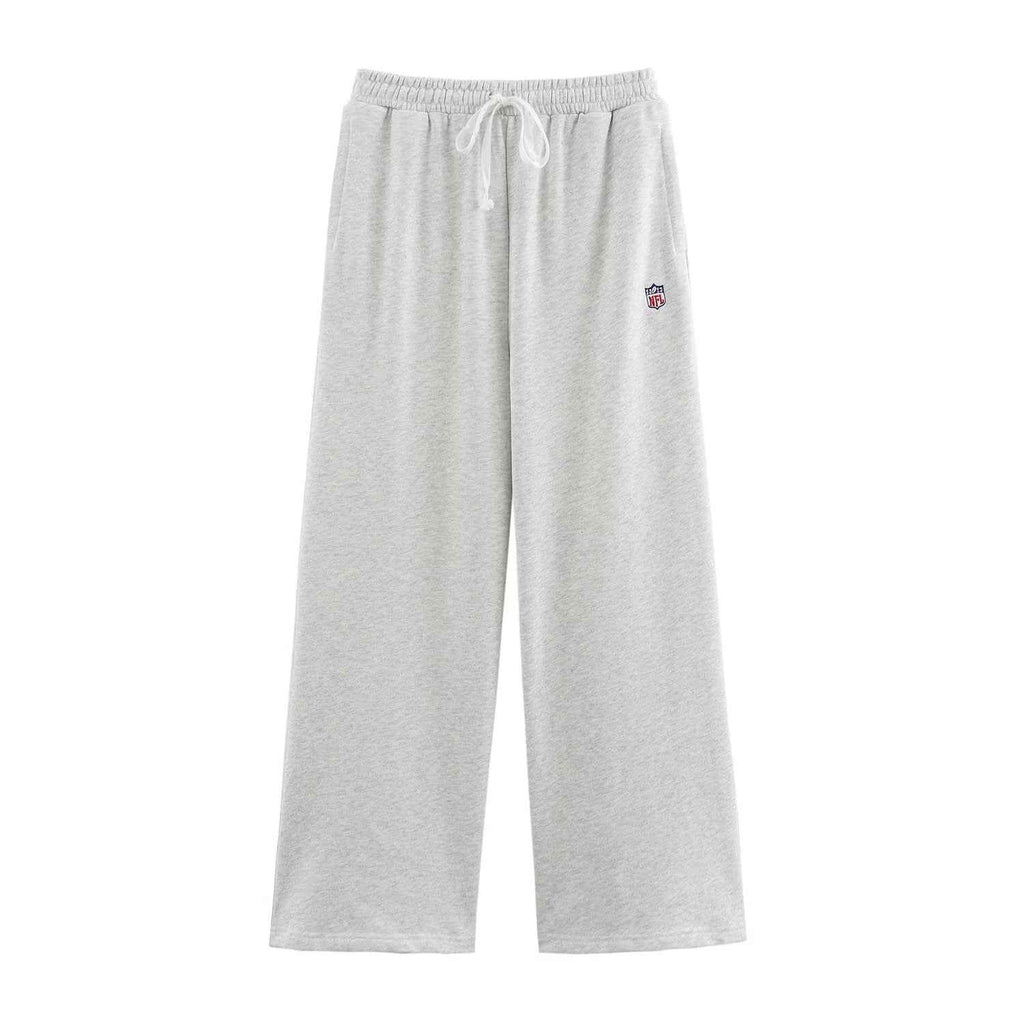 Spring Women Clothing Fashionable Simple Sweater Casual Trousers Set