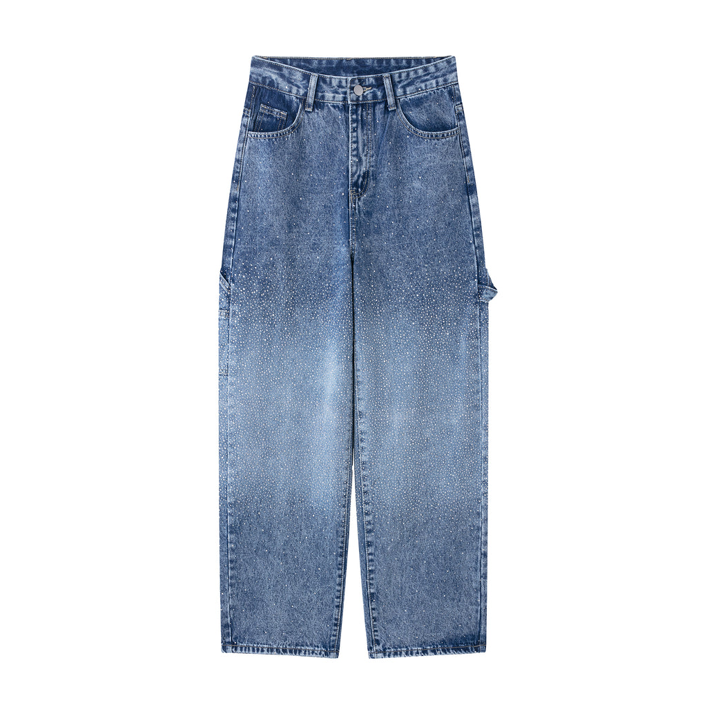 Spring Simple Loose Straight Jeans Women - ALZO