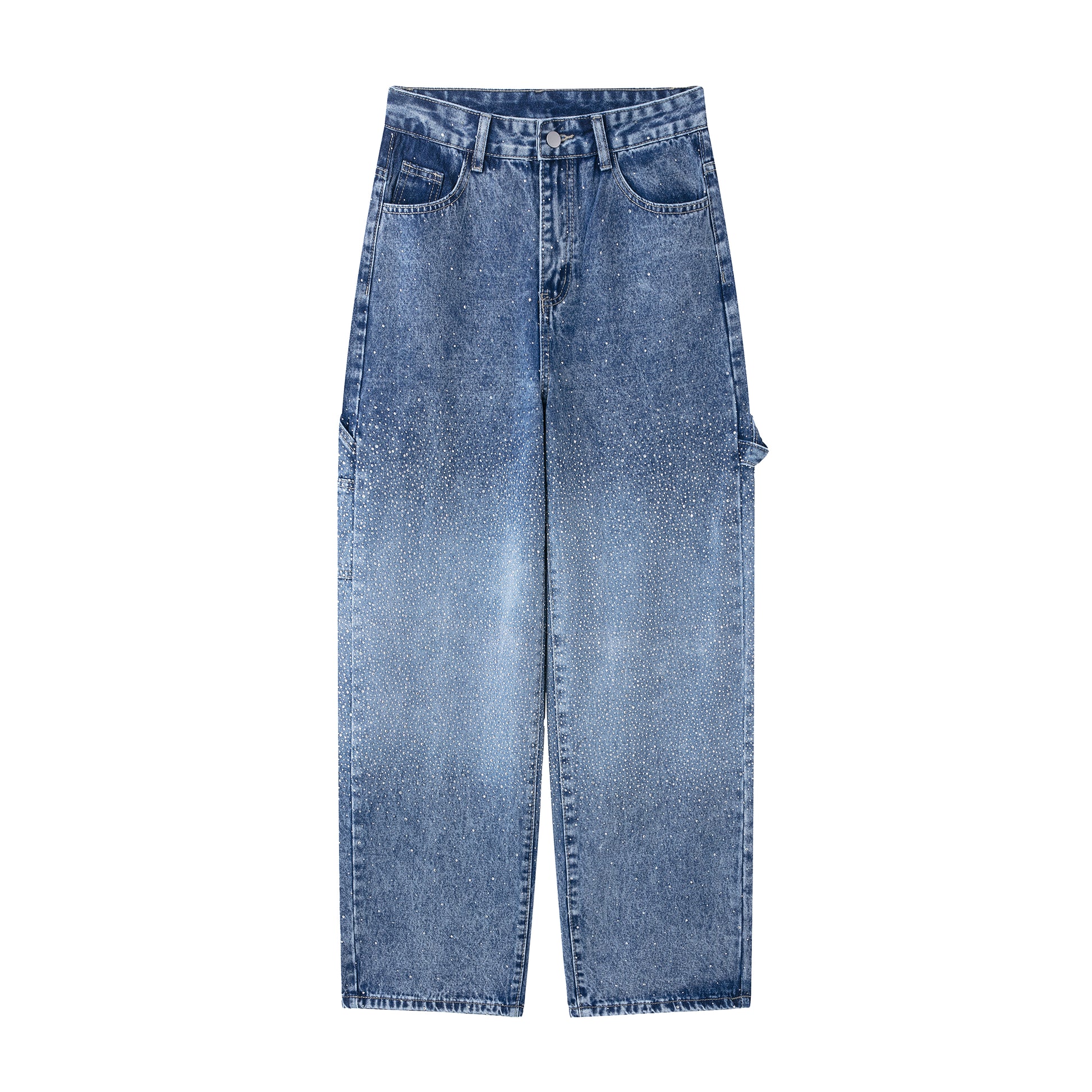 Spring Simple Loose Straight Jeans Women - ALZO