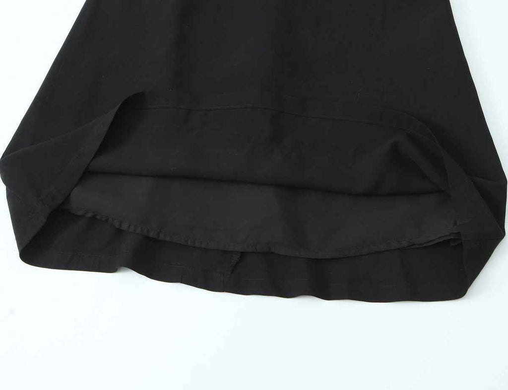 Spring Retro V neck Suspender Sleeveless Dress French Special Interest Design High Waist with Belt Slim Fit A line Dress