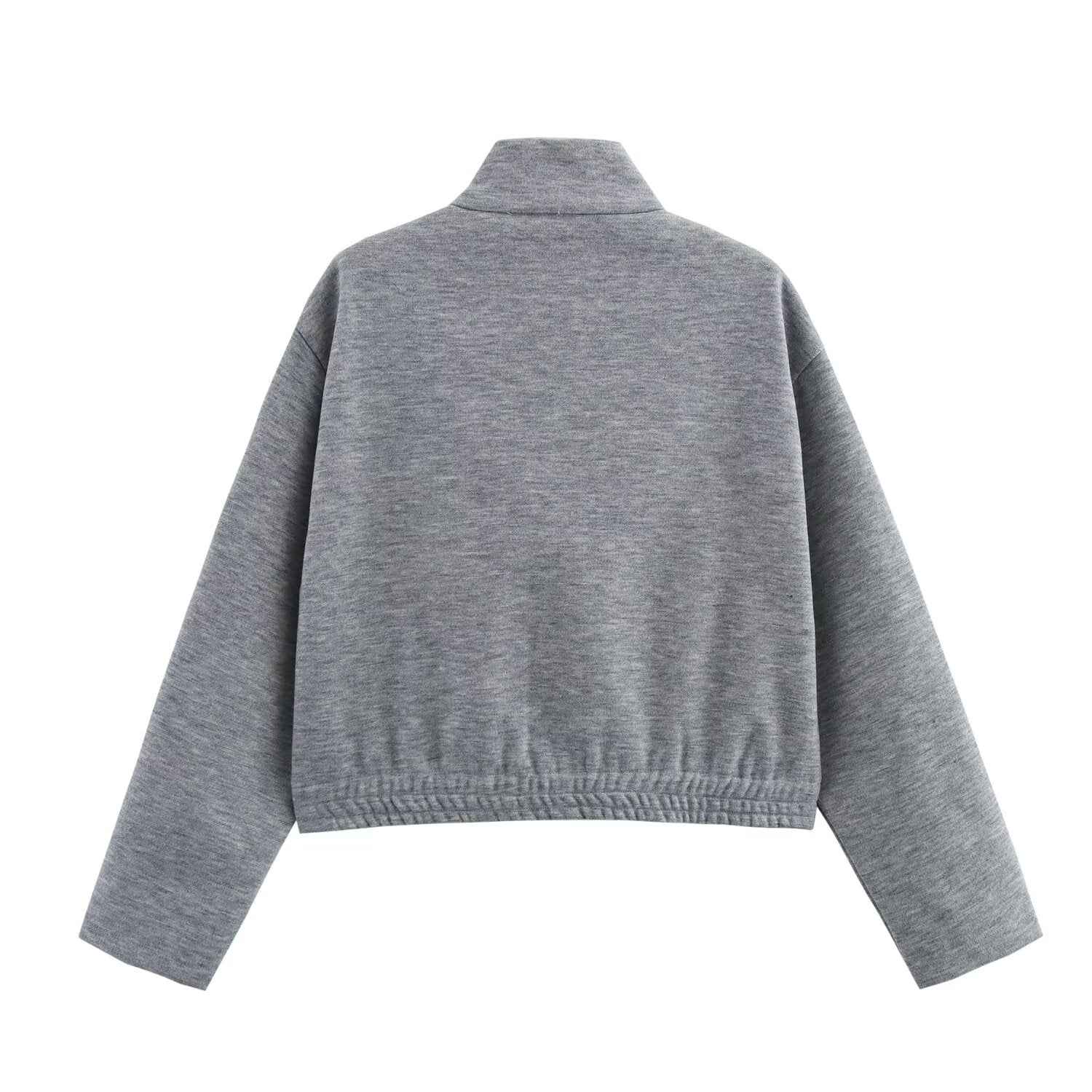 Spring Women Clothing Turtleneck Coat Wide Leg Pants Sets