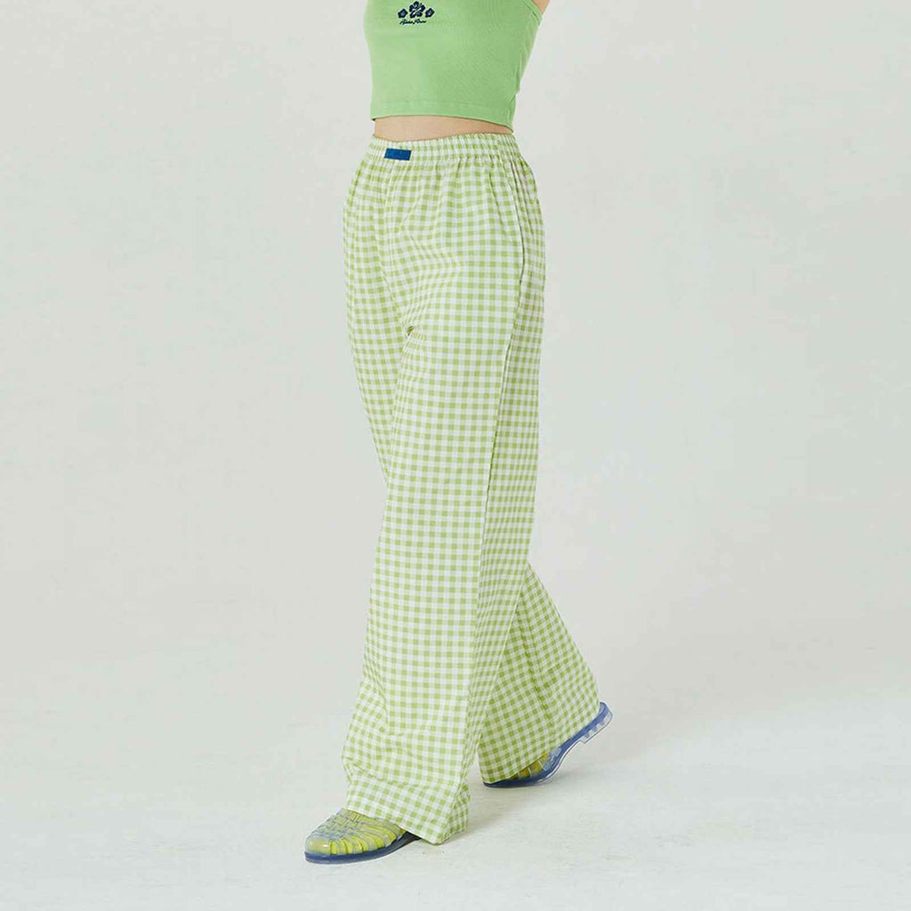 Women Clothing Striped Wide Leg Trousers Casual Street Loose High Waist Trousers