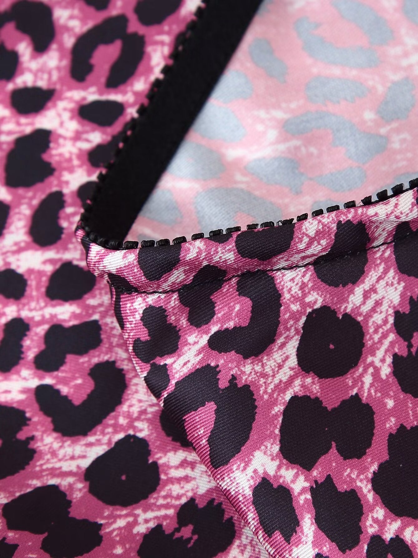 Spring Summer Women Clothing Fashionable Elegant Silk Satin Texture Leopard Print Skirt - ALZO