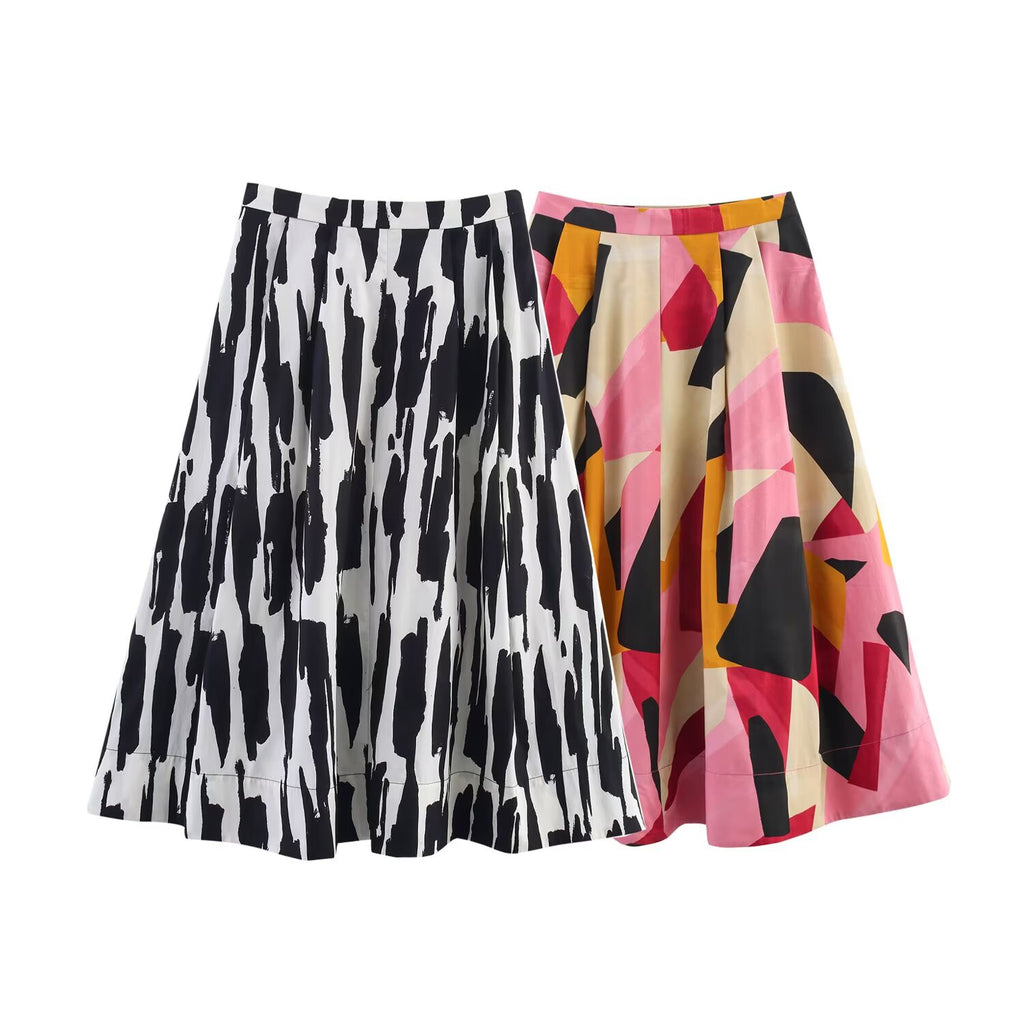 Spring Skirt Sexy Personalized All Matching Slim Fit a Line Skirt Small - ALZO