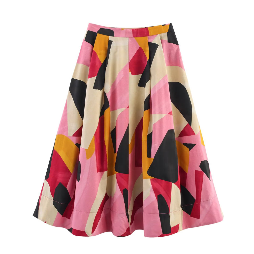 Spring Skirt Sexy Personalized All Matching Slim Fit a Line Skirt Small - ALZO