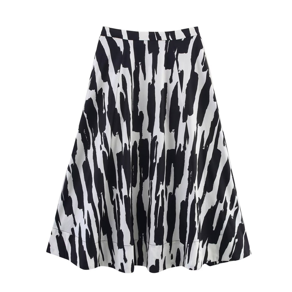 Spring Skirt Sexy Personalized All Matching Slim Fit a Line Skirt Small - ALZO