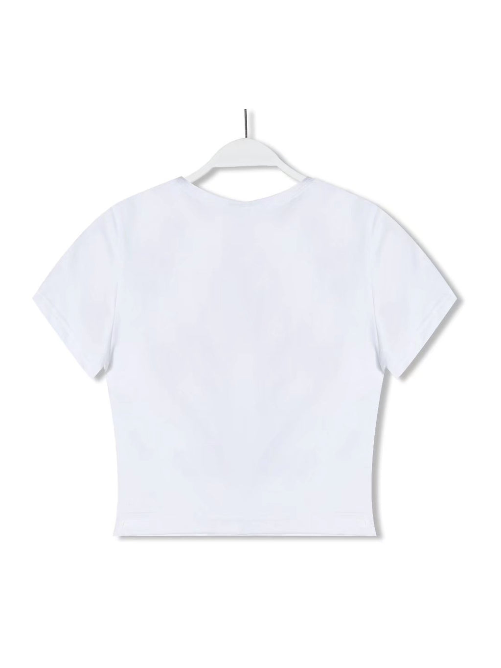 Summer Women round Neck Short Sleeve Letter Graphic T-shirt - ALZO