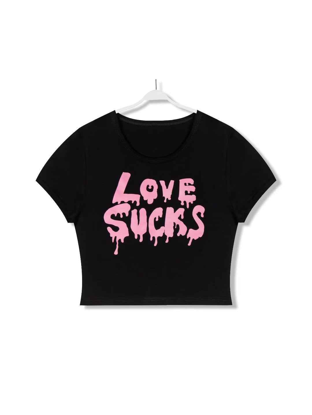Summer Women round Neck Short Sleeve Letter Graphic T-shirt