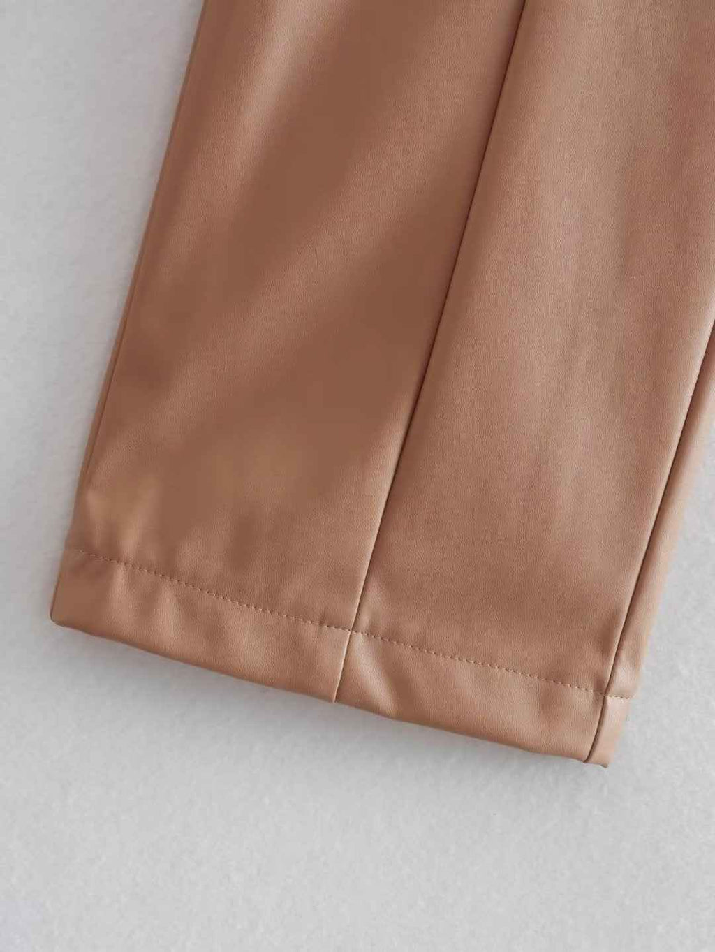 Women Wide Leg Leather Pants Leather Pants Trousers Women Clothin