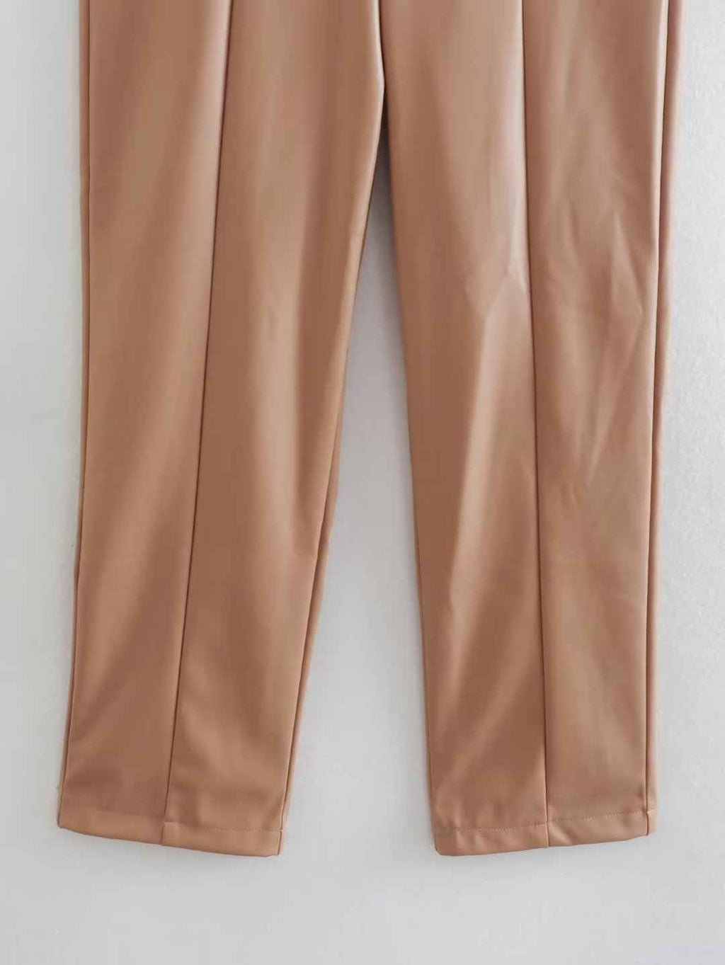 Women Wide Leg Leather Pants Leather Pants Trousers Women Clothin