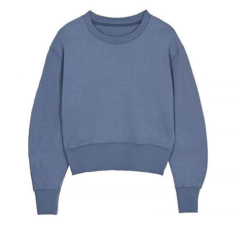 Early Autumn Sweatshirt Women Clothing Fleece Lined Thickened Short Loose Long Sleeves Pullover Top Bandage Dress Design Coat