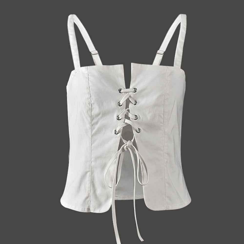 Sexy Spring Summer Camisole Sexy Cropped Strap Top Women Clothing