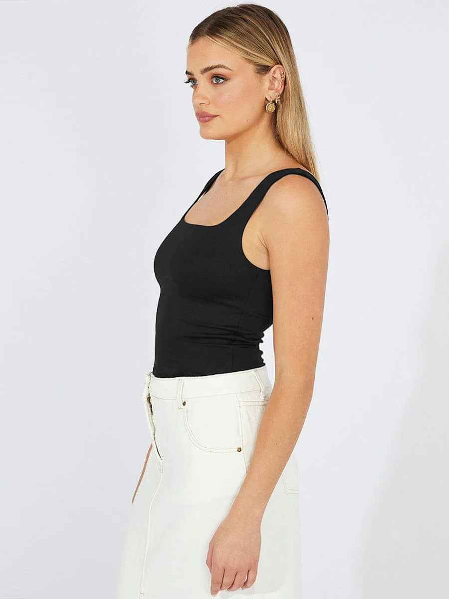 Sports Base Vest Outer Wear Women Clothing Knitwear Slim Fit Sexy Sexy Top