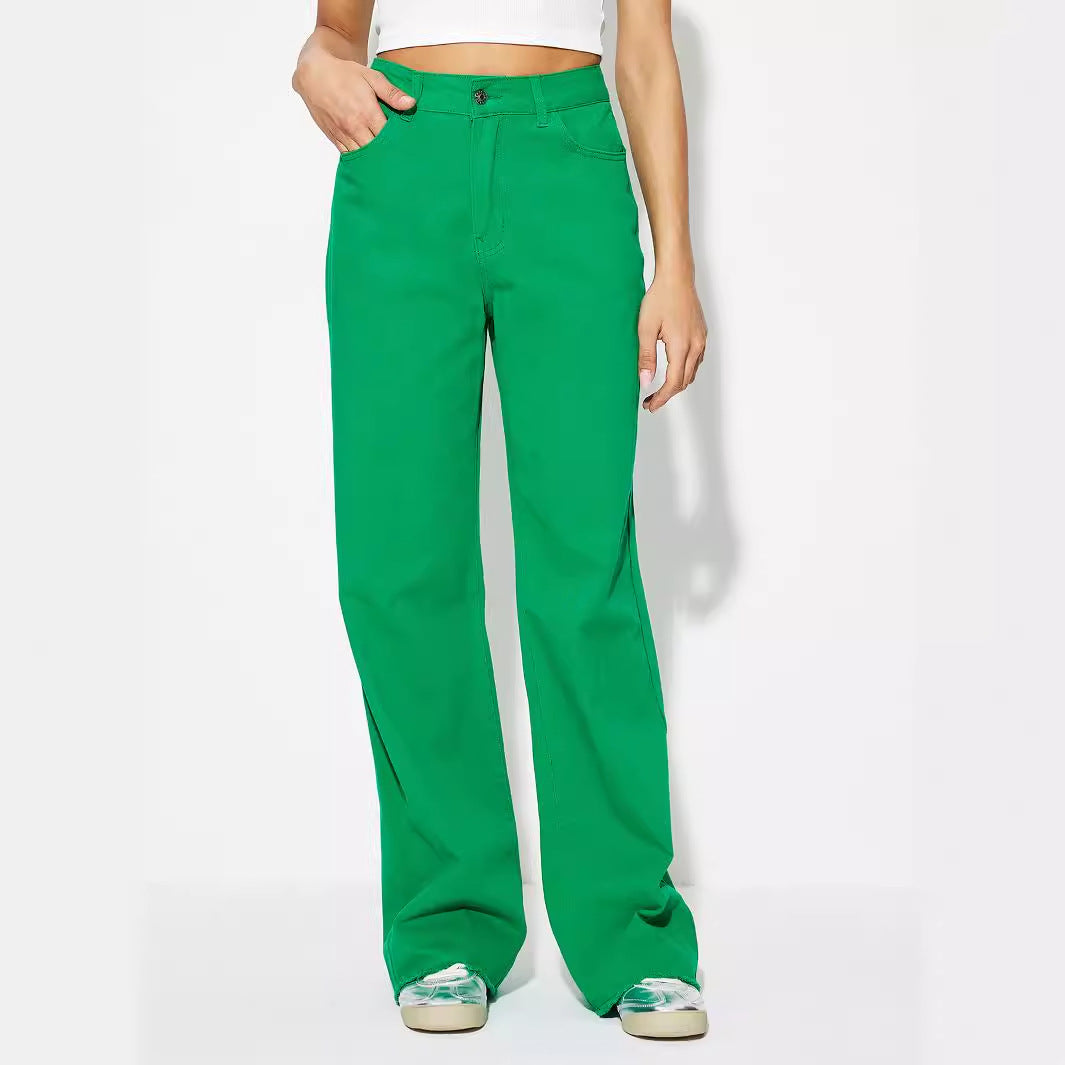 Women All Match Trendy Casual Jeans - ALZO