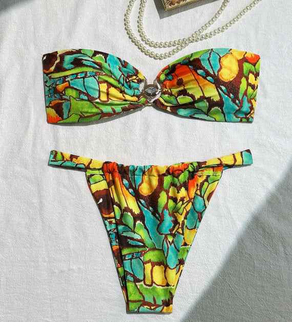 Ladies Swimsuit Bikini Tube Top Sexy Swimsuit