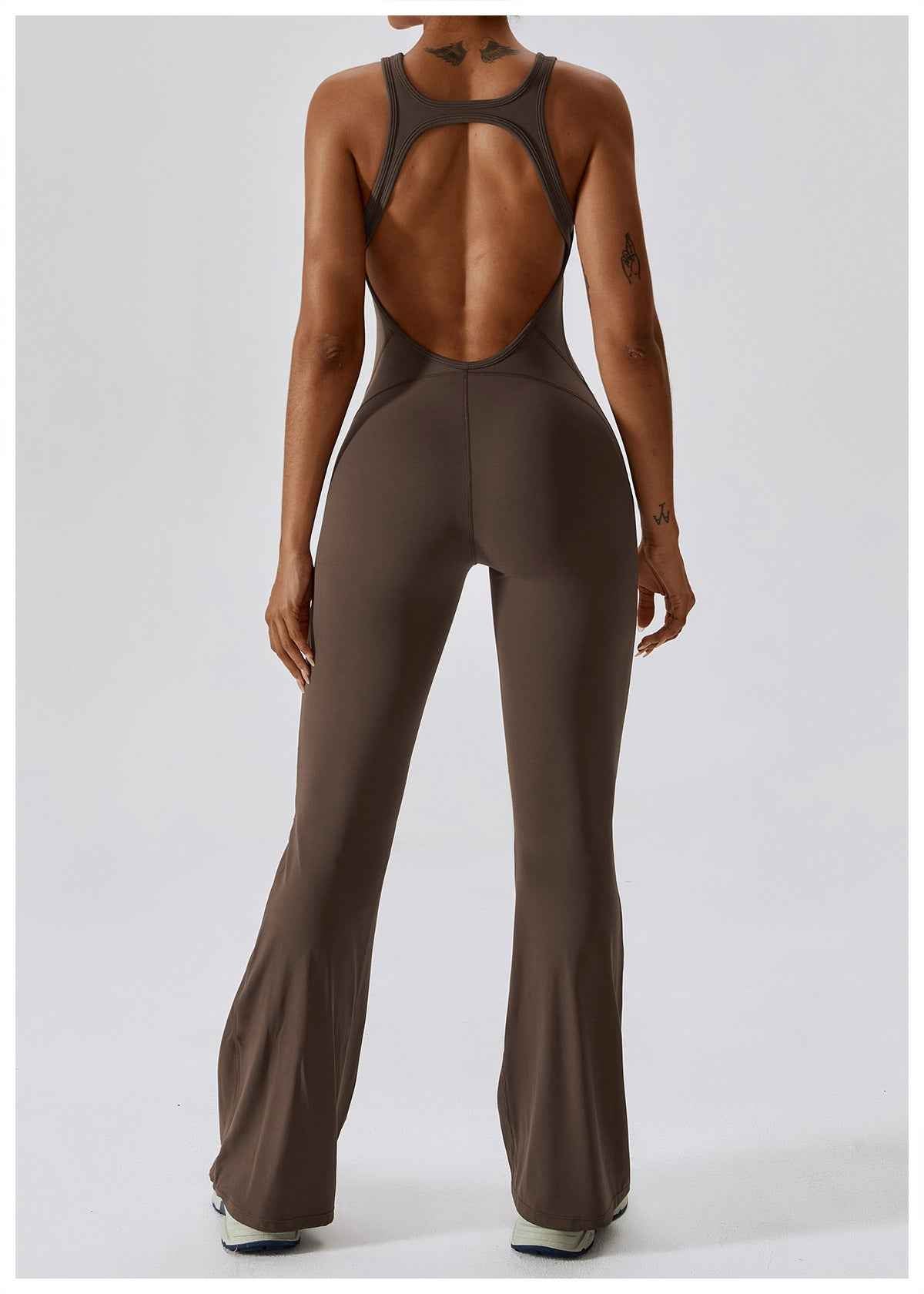 Quick Drying Skinny Yoga Clothes Dance Sports Workout Clothes Hip Lift Belly Shaping Micro Pull Yoga Jumpsuit
