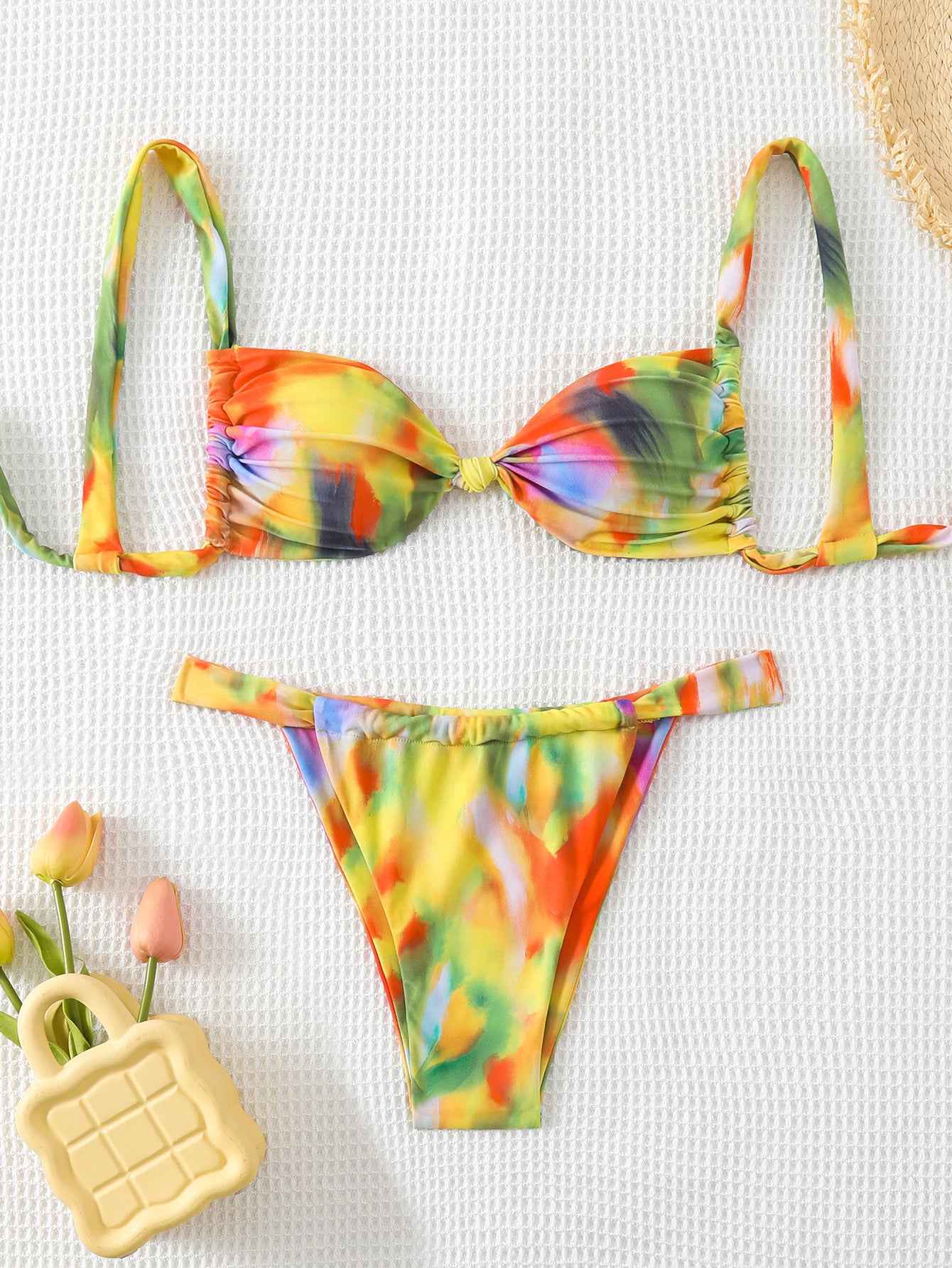 Women Swimsuit Printed Swimsuit Sexy Summer Bikini