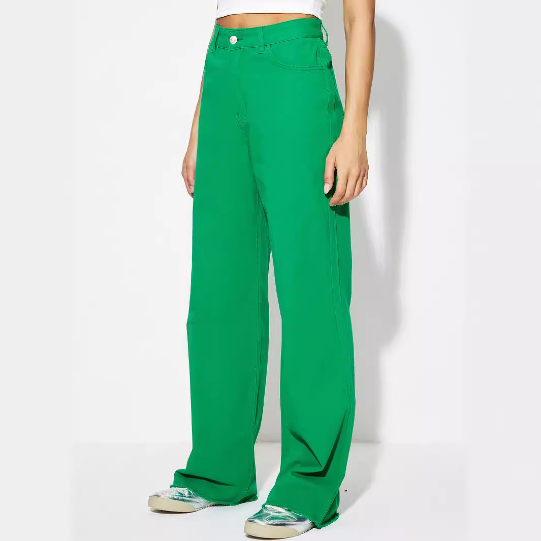 Women All Match Trendy Casual Jeans - ALZO