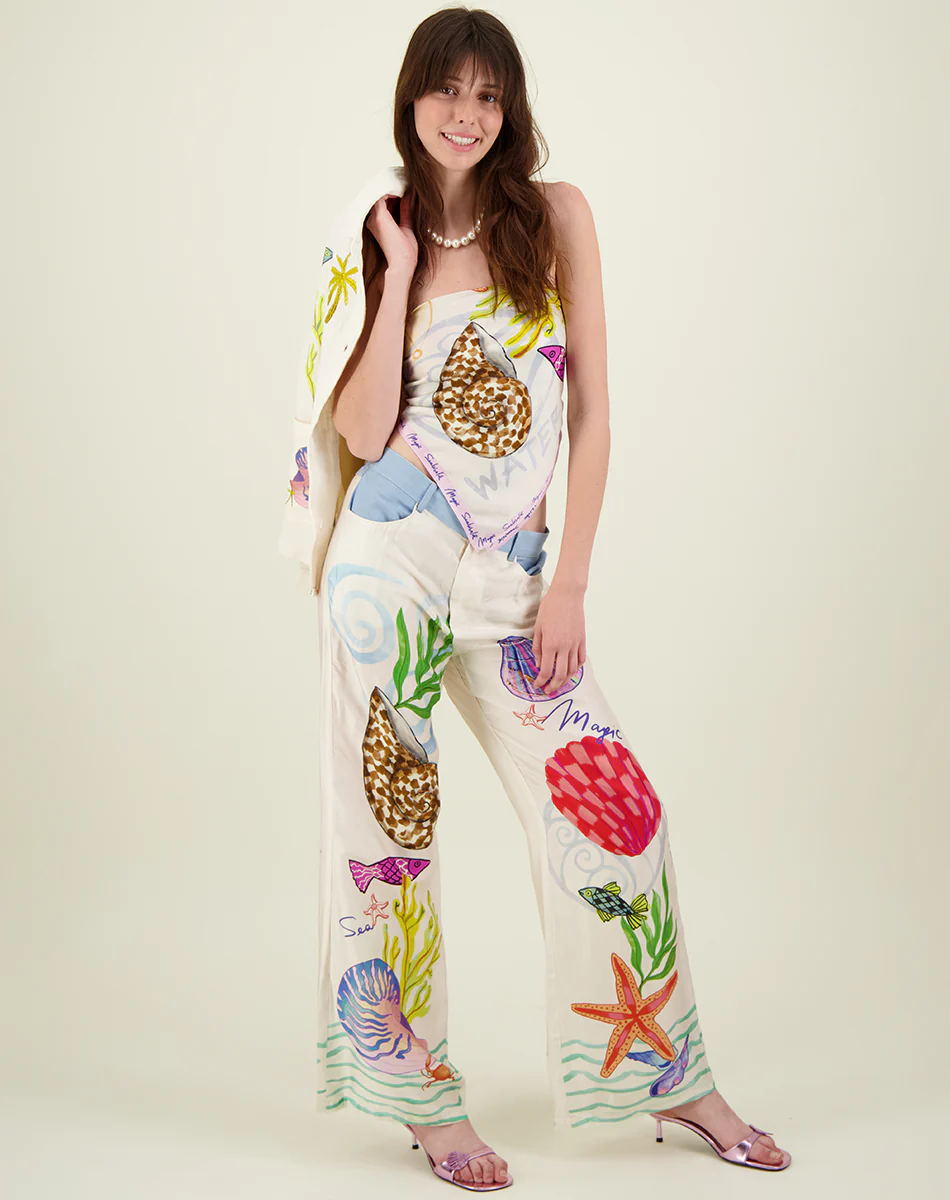 Multicolor Trousers