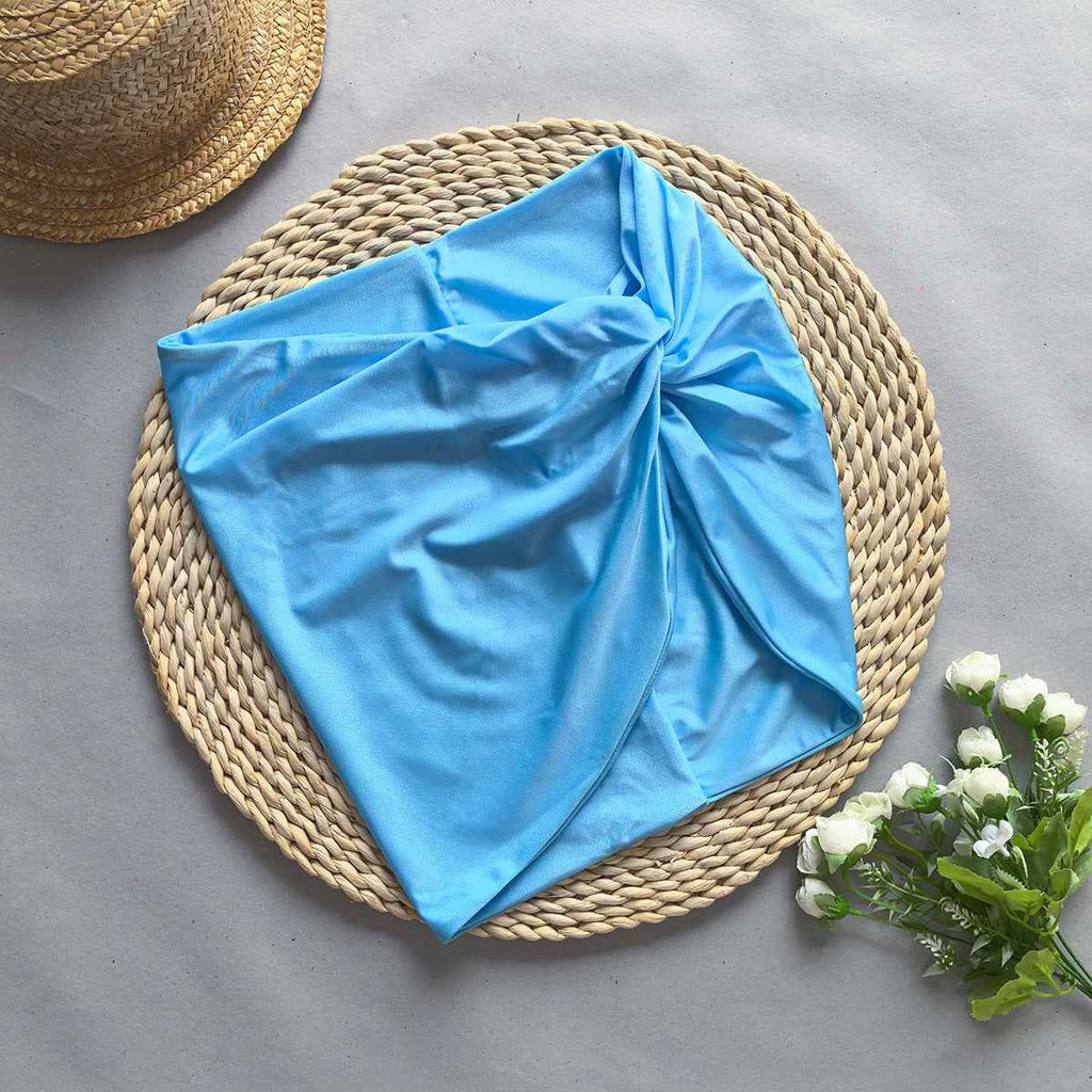 Bikini Bikini Rope Solid Color Sexy Split Women Swimsuit Swimsuit