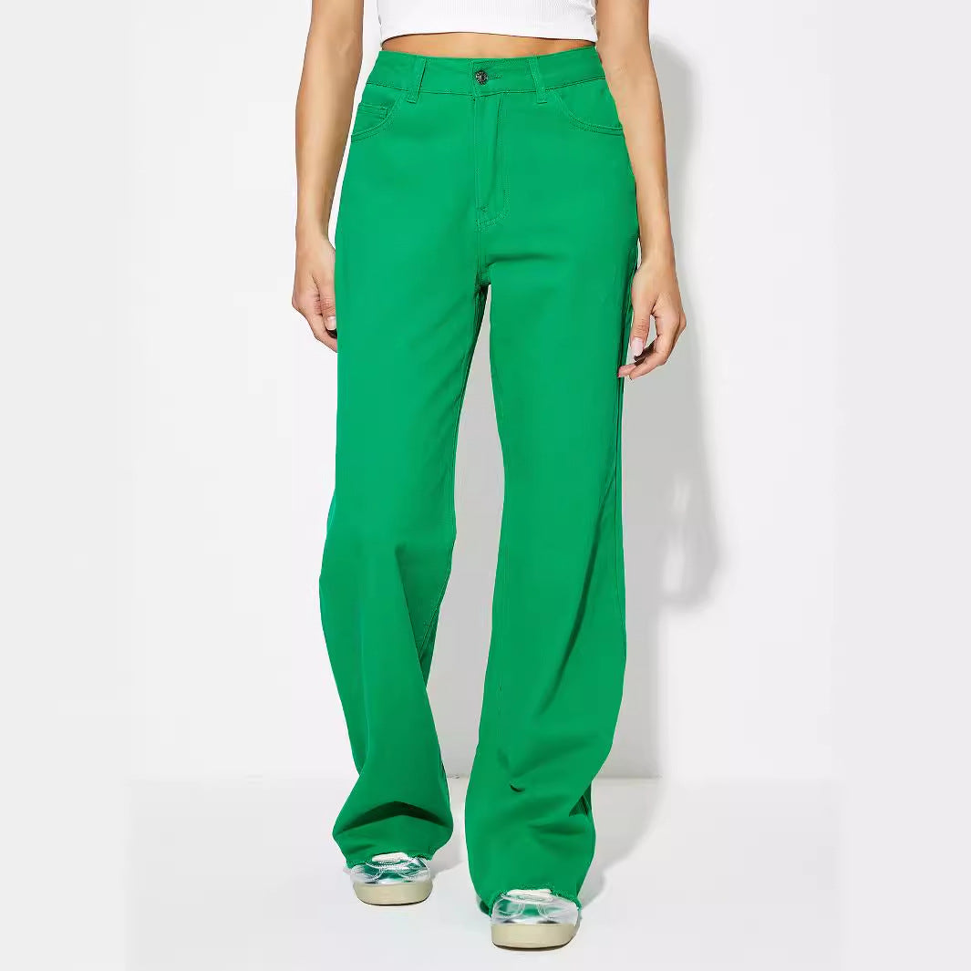 Women All Match Trendy Casual Jeans - ALZO