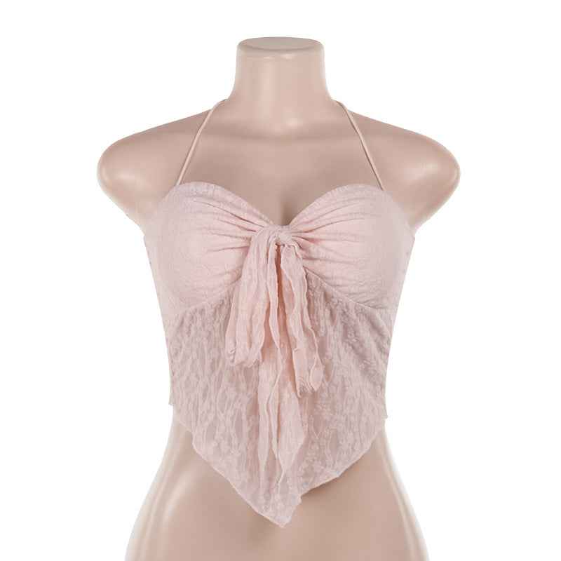 Autumn Sexy Sexy Lace Halter Strap Sexy Camisole