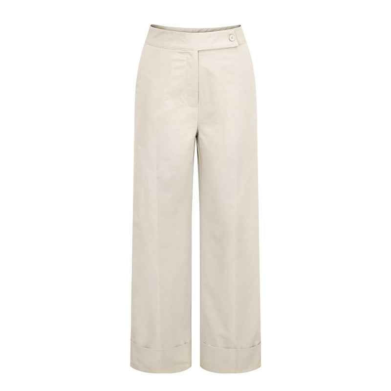 Trendy Wide Leg Pants for Women High Waist Work Pant Casual Pants for Women