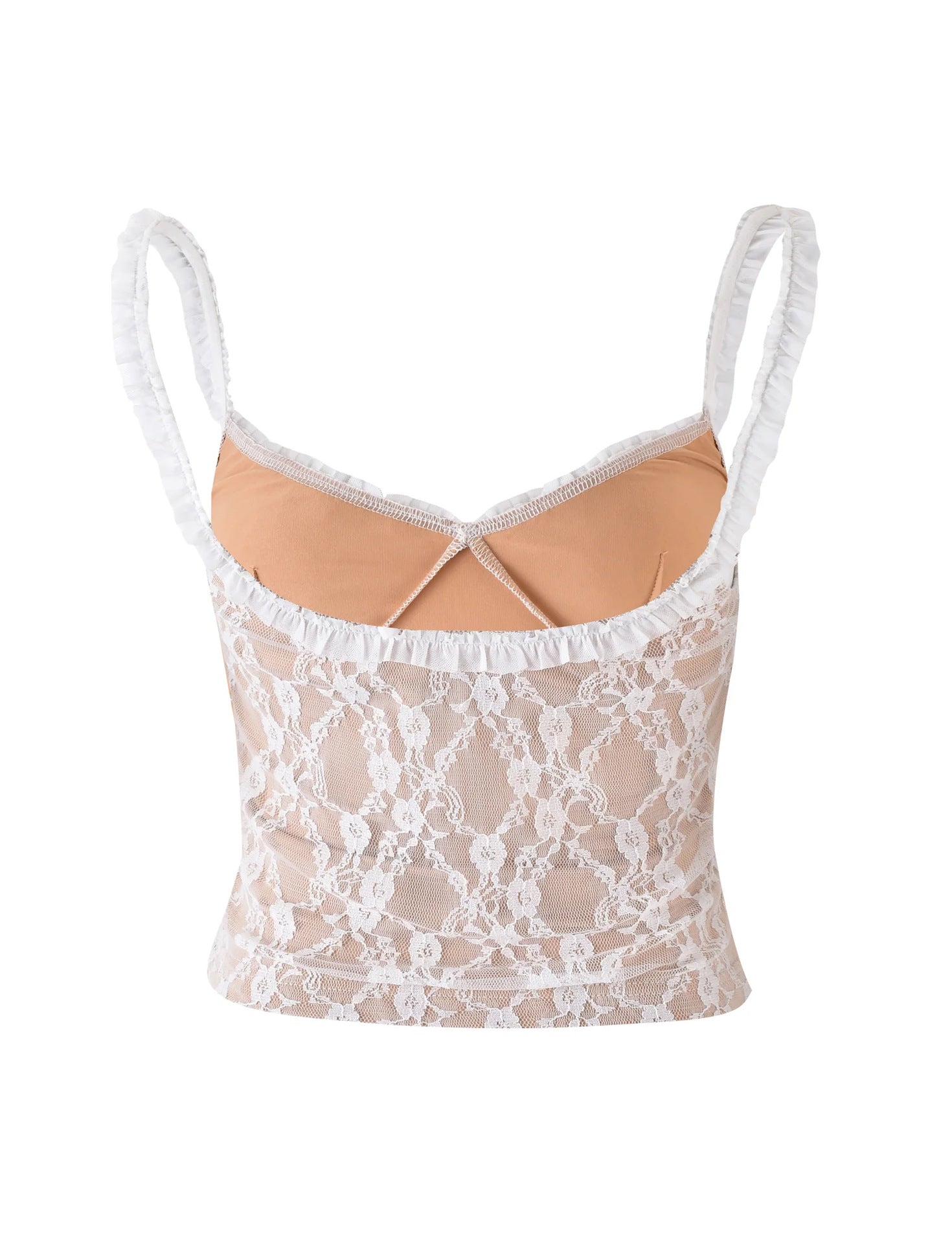 Spring Summer Women Lace Sexy Suspenders Small Vest Women - ALZO
