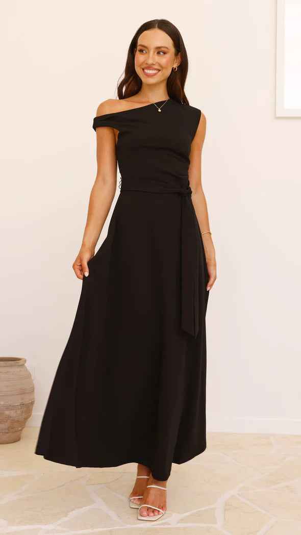 Women Summer Office Solid Color Sexy Lacing Dress