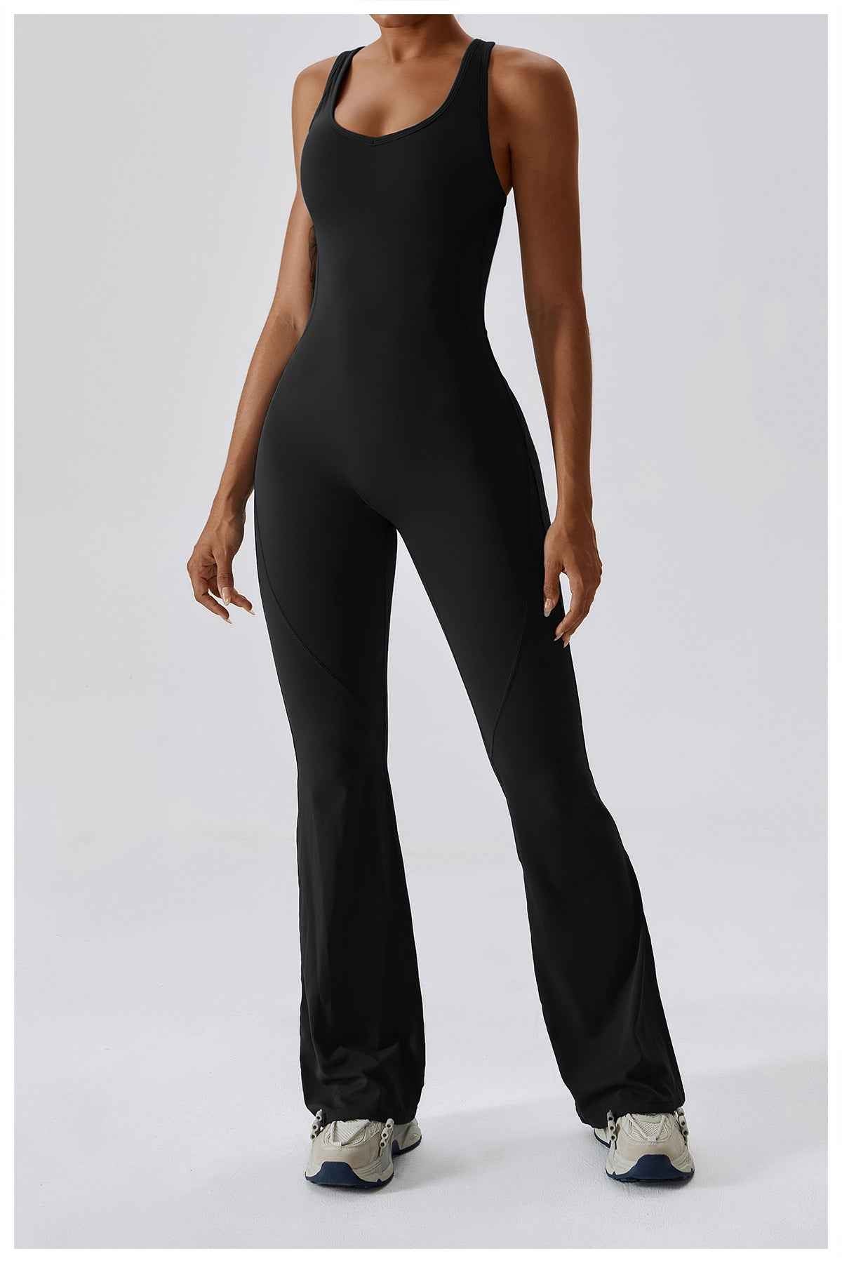 Quick Drying Skinny Yoga Clothes Dance Sports Workout Clothes Hip Lift Belly Shaping Micro Pull Yoga Jumpsuit