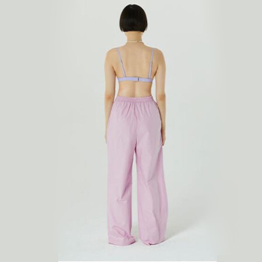 Women Clothing Striped Wide Leg Trousers Casual Street Loose High Waist Trousers - ALZO