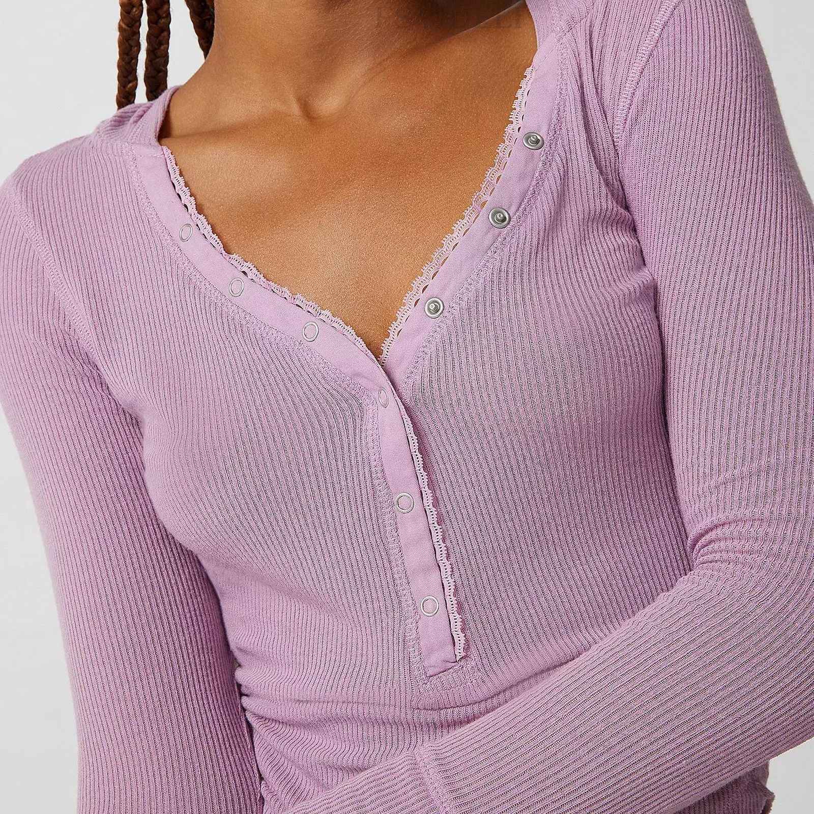 Spring Autumn Solid Color Long Sleeve Single Breasted Hooded T shirt Slim Fit Slimming Short Top