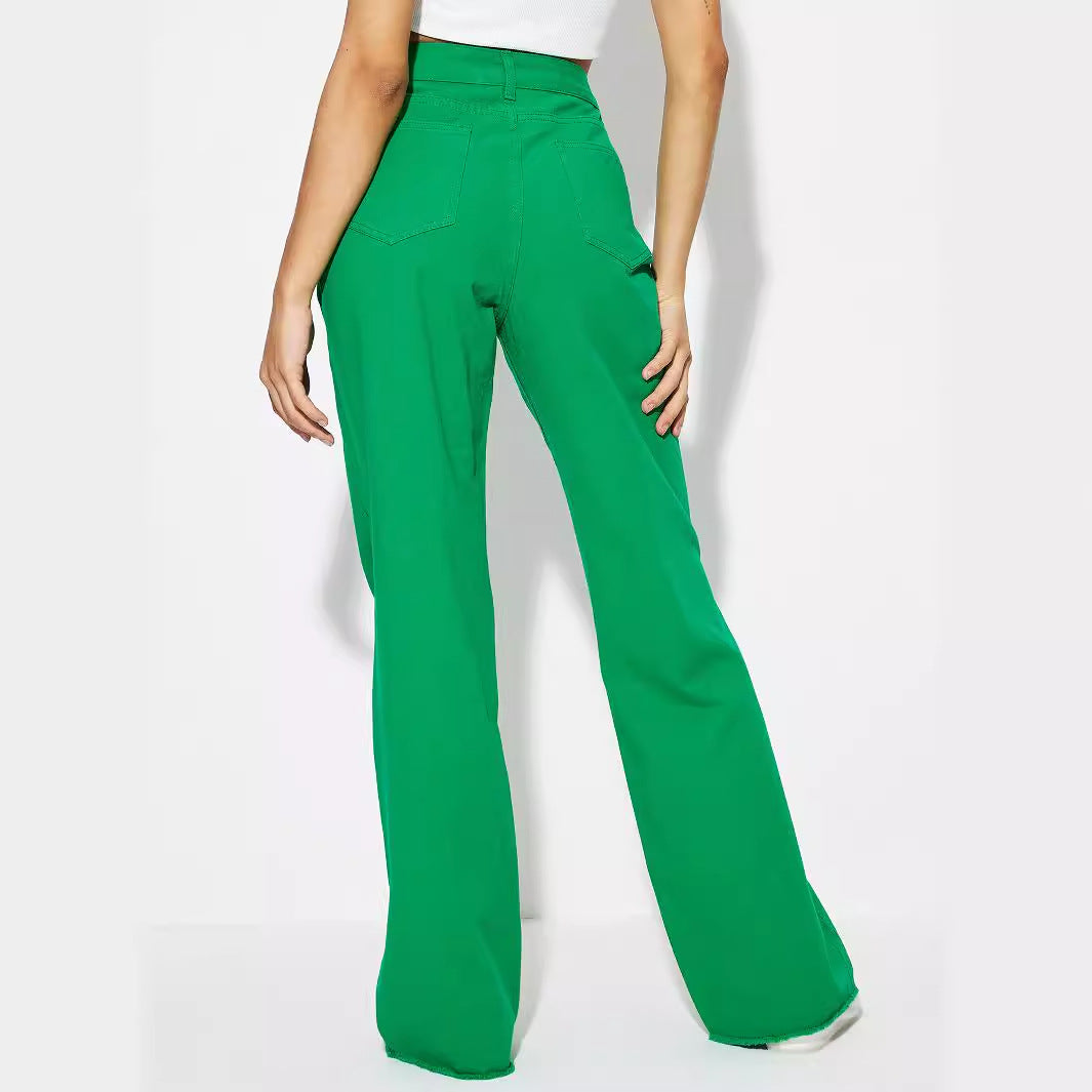 Women All Match Trendy Casual Jeans - ALZO