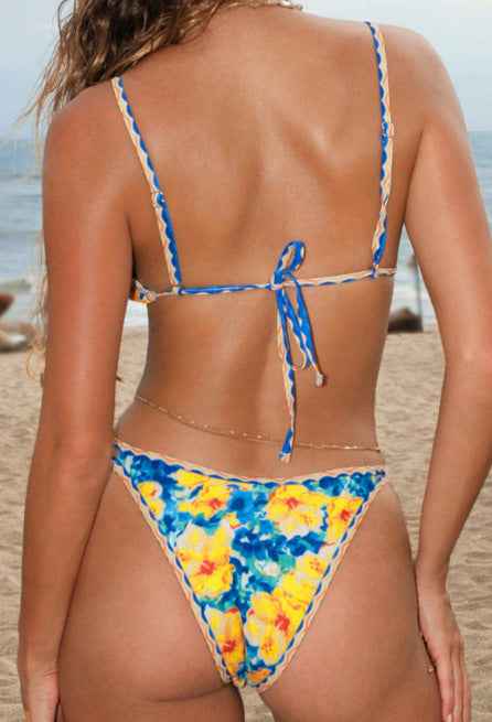 Ladies Split Bikini Backless Beach Swimsuit Summer Sexy Swimsuit Bikini
