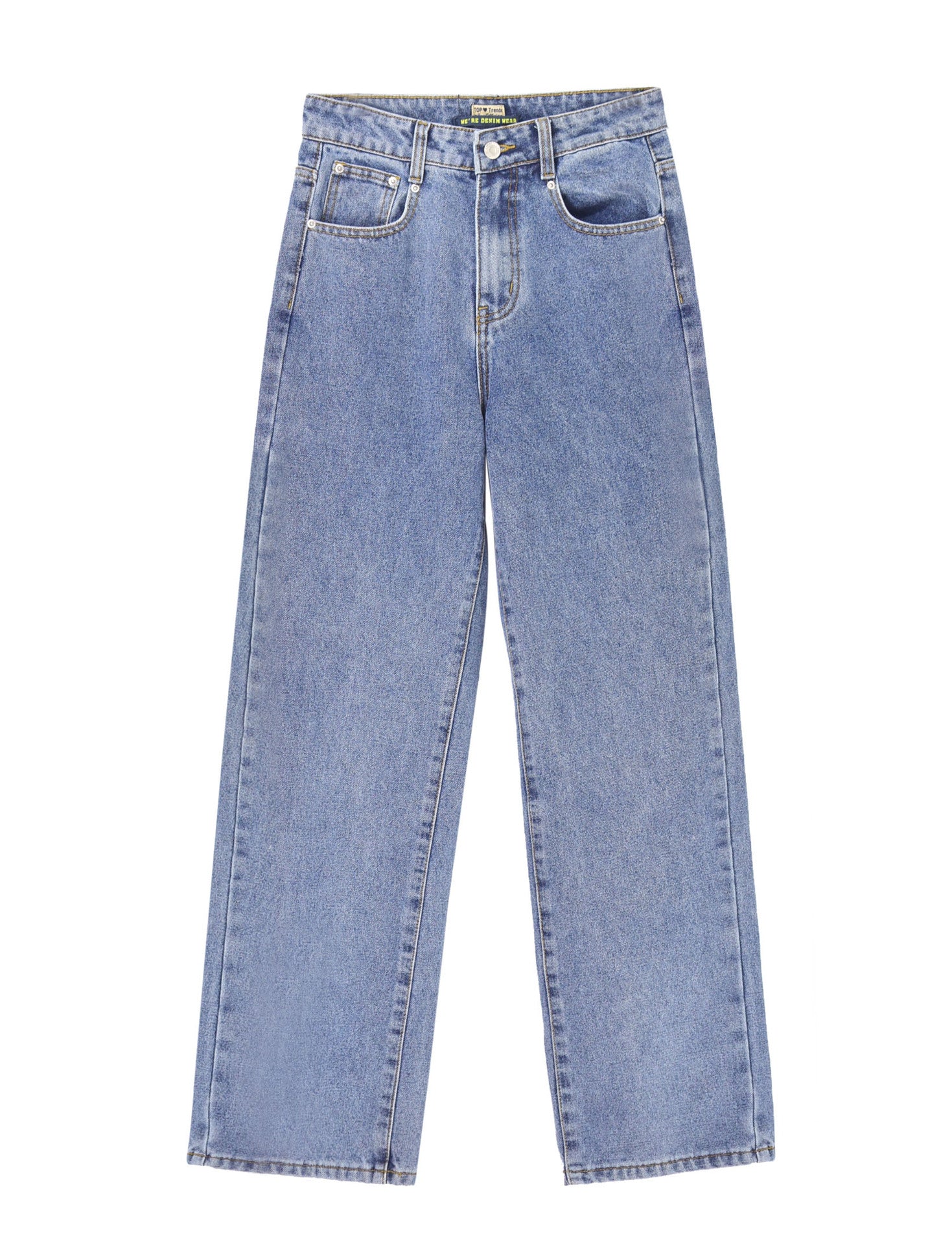 Stone-washed indigo
